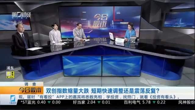 今日股市0702丨双创指数缩量大跌 短期快速调整还是震荡反复